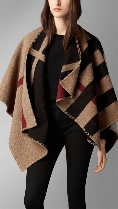 burberry blanket poncho|Burberry poncho website.